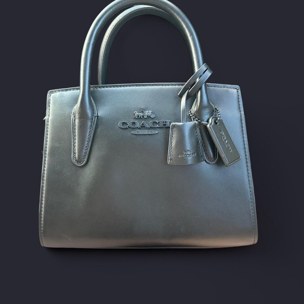black Coach handbag
